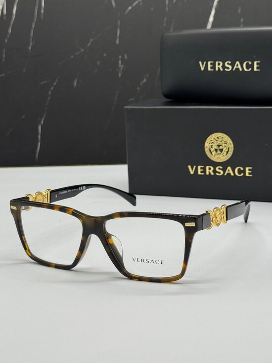 Versace VE3335F 5404 Havana Brown Women Eyeglasses Authentic NEW main image 6